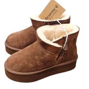 BearPaw Retro Shorty Toni Suede Ankle Boots